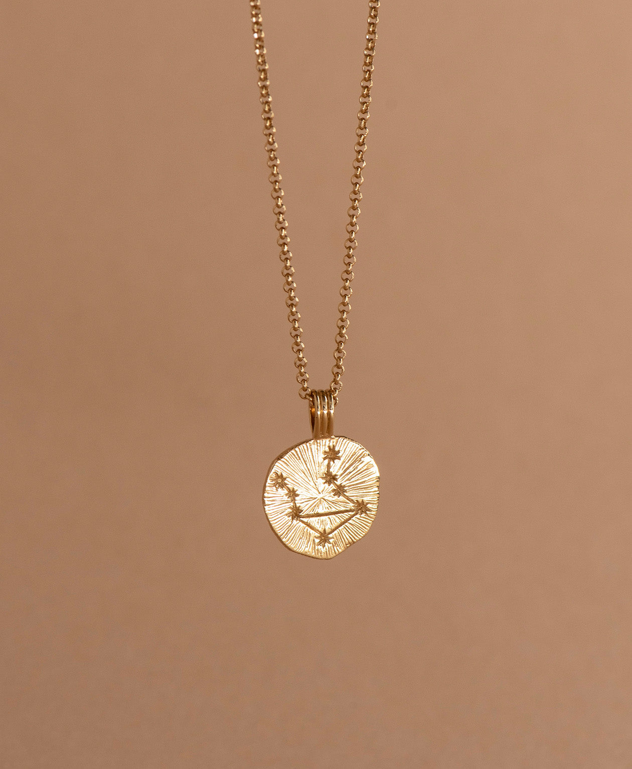 Zoe & Morgan | Sun In Libra Necklace - Gold