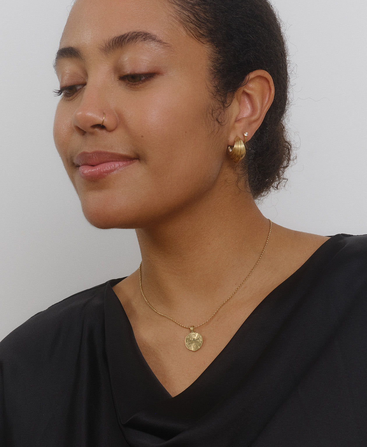 Zoe & Morgan | Sun In Libra Necklace - Gold