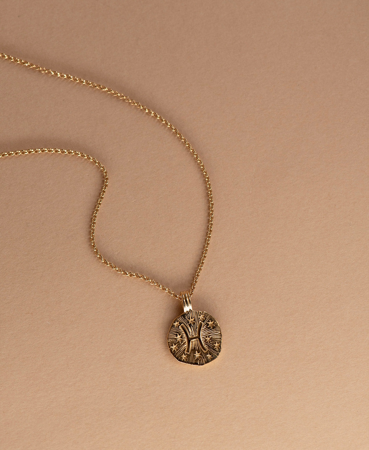 Zoe & Morgan | Sun In Pisces Necklace - Gold