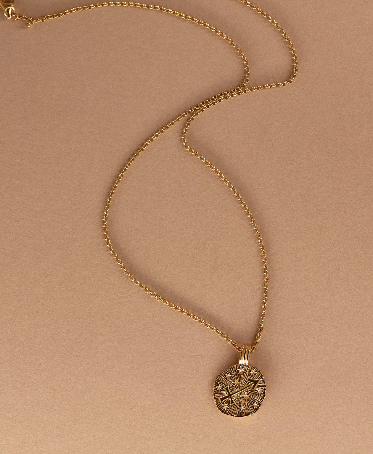 Zoe & Morgan | Sun In Sagittarius Necklace - Gold