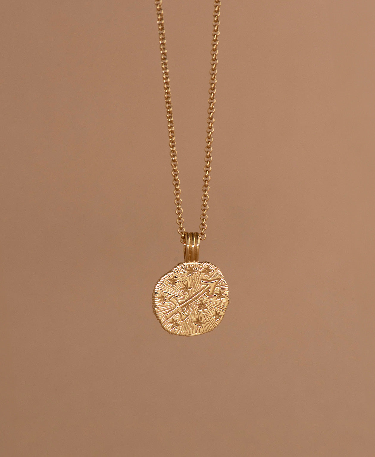 Zoe & Morgan | Sun In Sagittarius Necklace - Gold