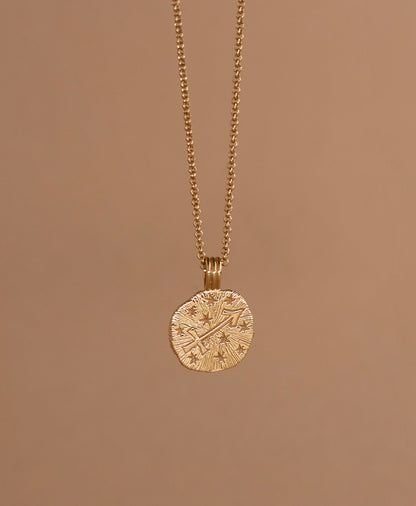 Zoe & Morgan | Sun In Sagittarius Necklace - Gold