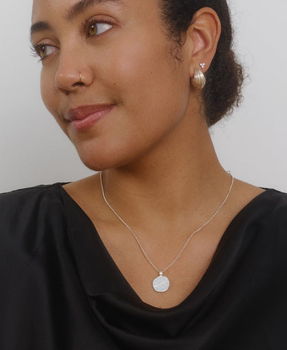 Zoe & Morgan | Sun In Sagittarius Necklace - Silver