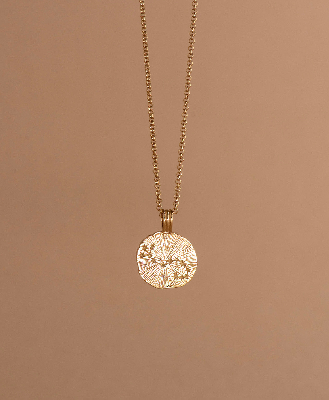 Zoe & Morgan | Sun In Scorpio Necklace - Gold