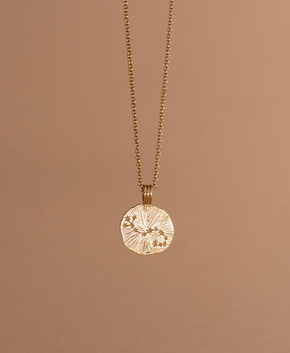 Zoe & Morgan | Sun In Scorpio Necklace - Gold