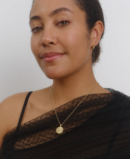 Zoe & Morgan | Sun In Scorpio Necklace - Gold