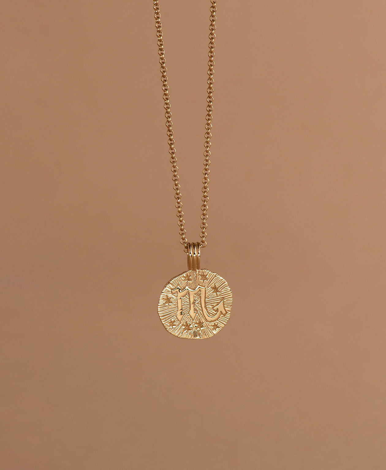 Zoe & Morgan | Sun In Scorpio Necklace - Gold