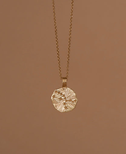 Zoe & Morgan | Sun In Taurus Necklace - Gold