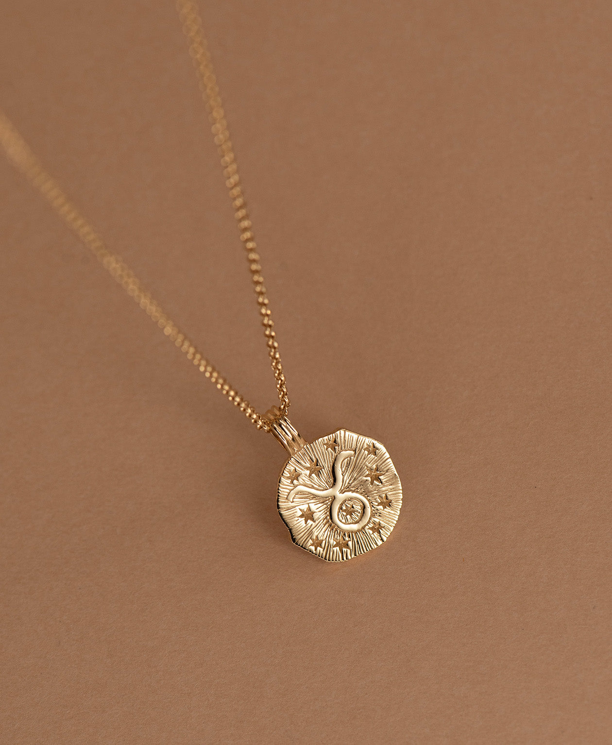 Zoe & Morgan | Sun In Taurus Necklace - Gold