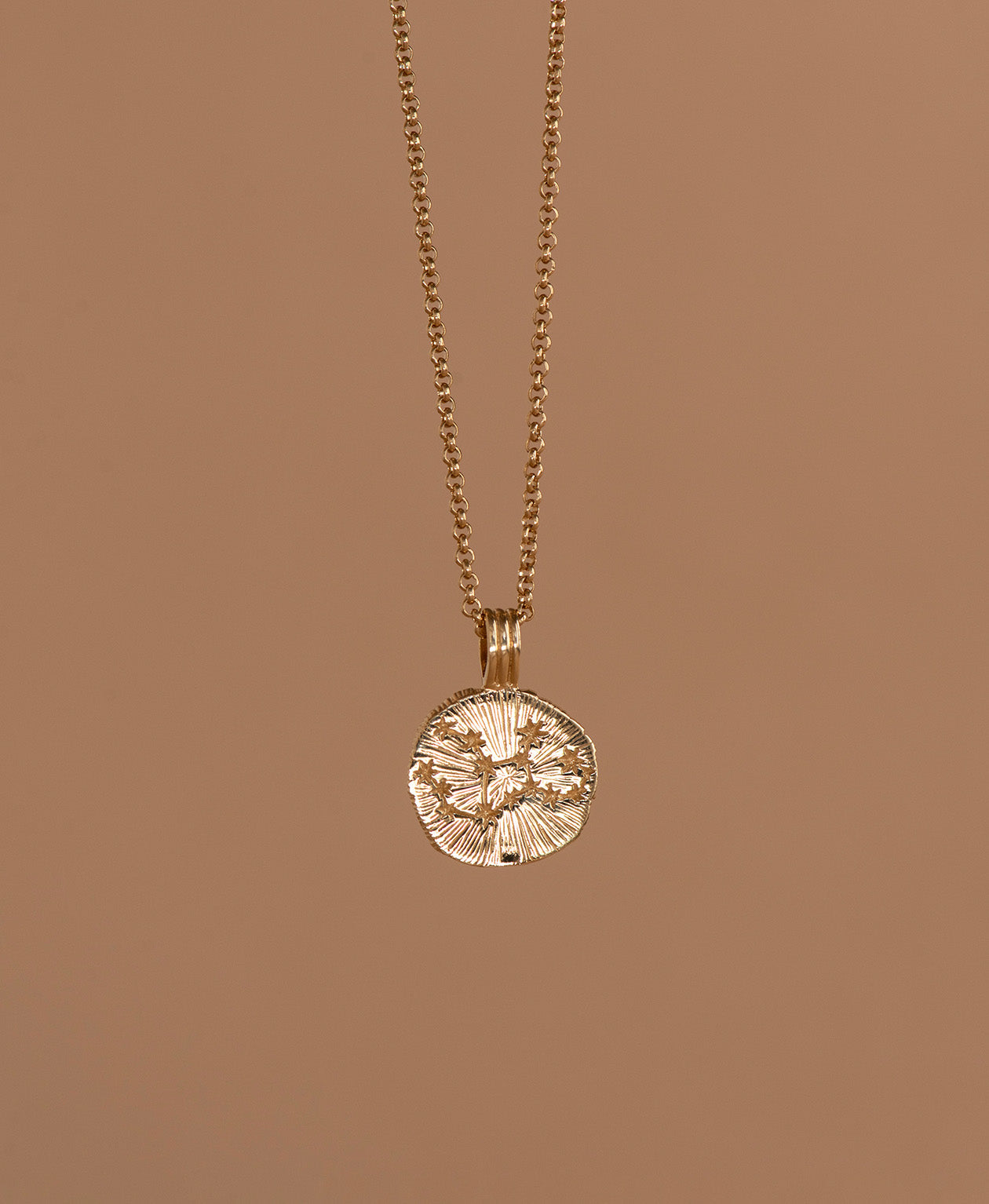 Zoe & Morgan | Sun In Virgo Necklace - Gold