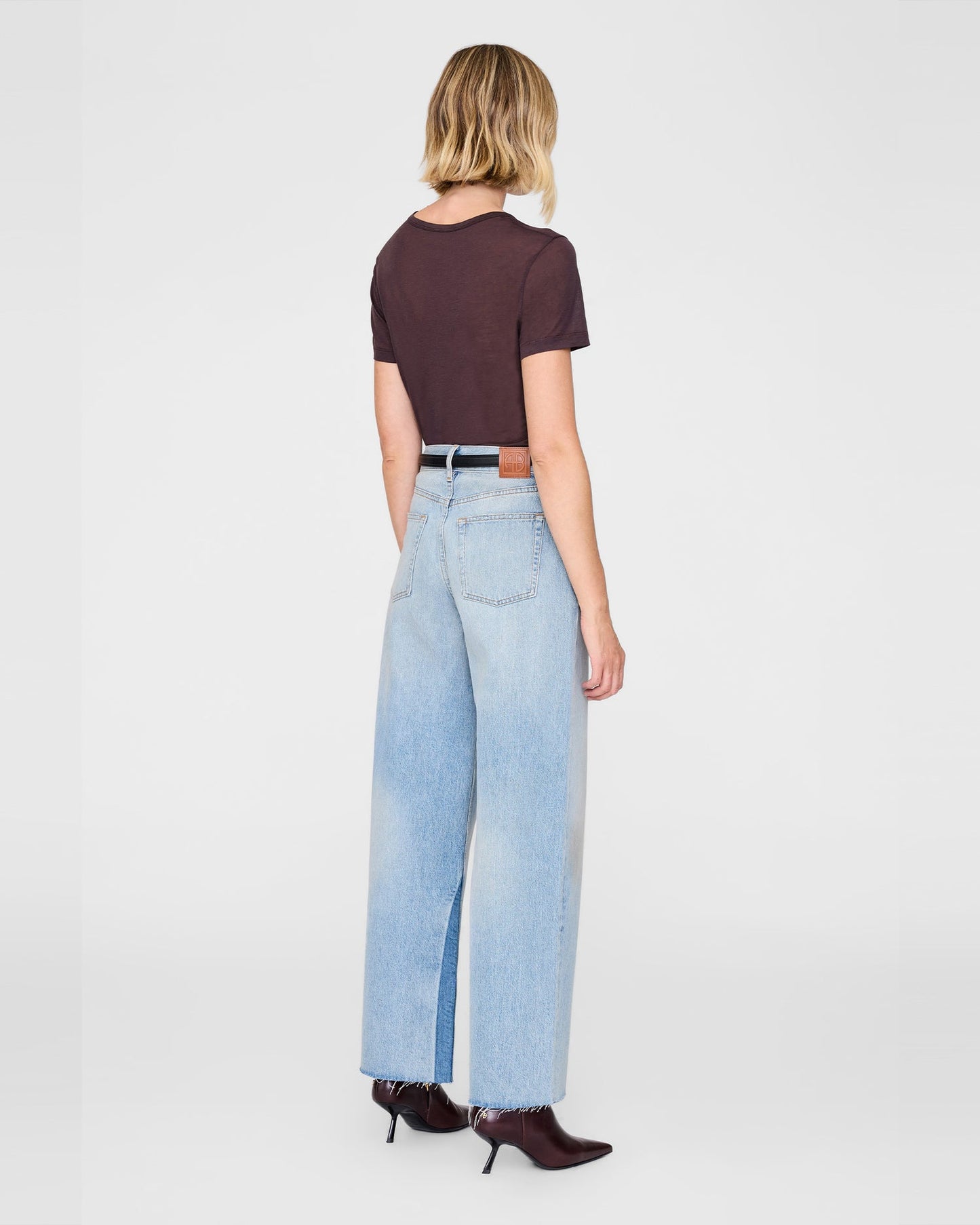 Anine Bing | Sylvie Tee - Dark Brown