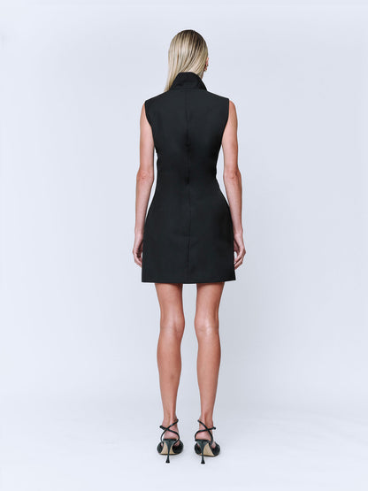 Wynn Hamlyn | Harry Mini Dress - Black
