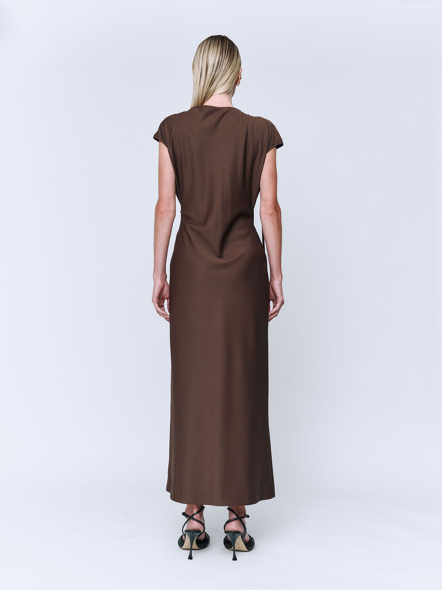 Wynn Hamlyn | Maeve Maxi Dress - Chocolate