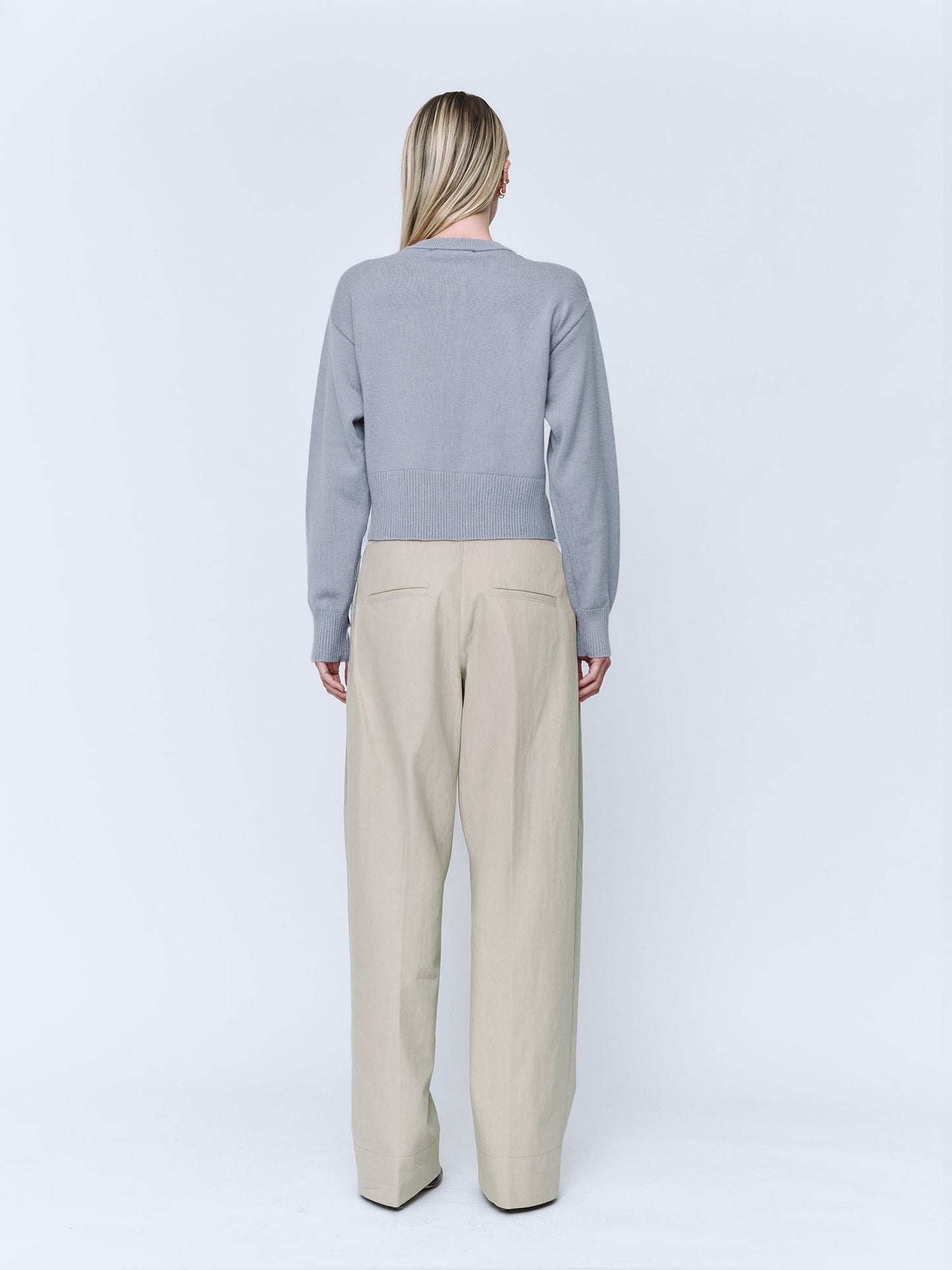 Wynn Hamlyn | Pansy Flower Cardigan - Grey
