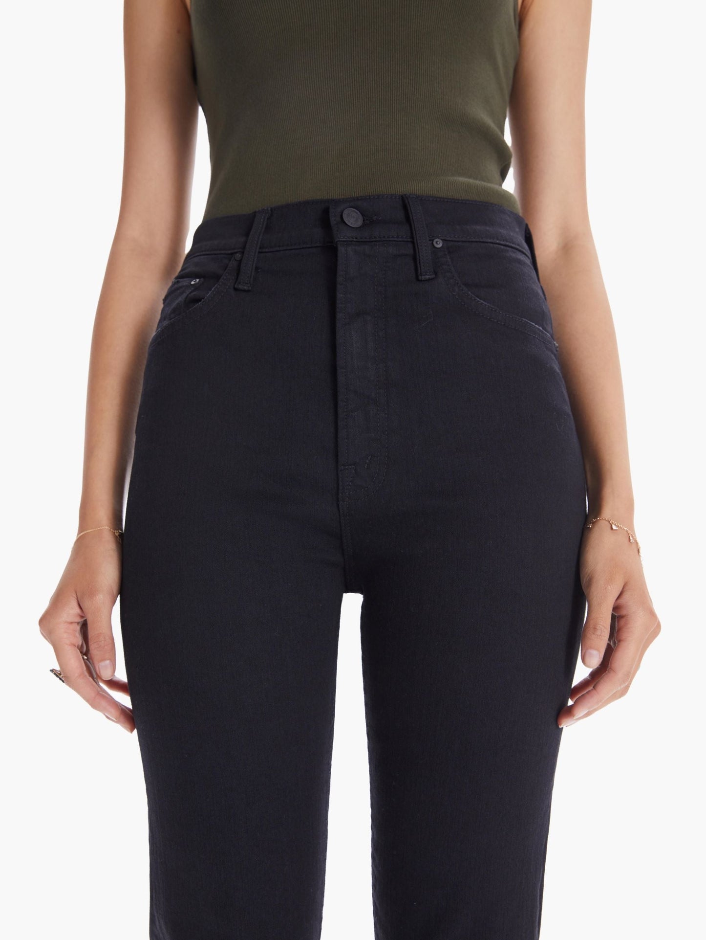 Mother Denim | High Waisted Rider Ankle - Not Guilty