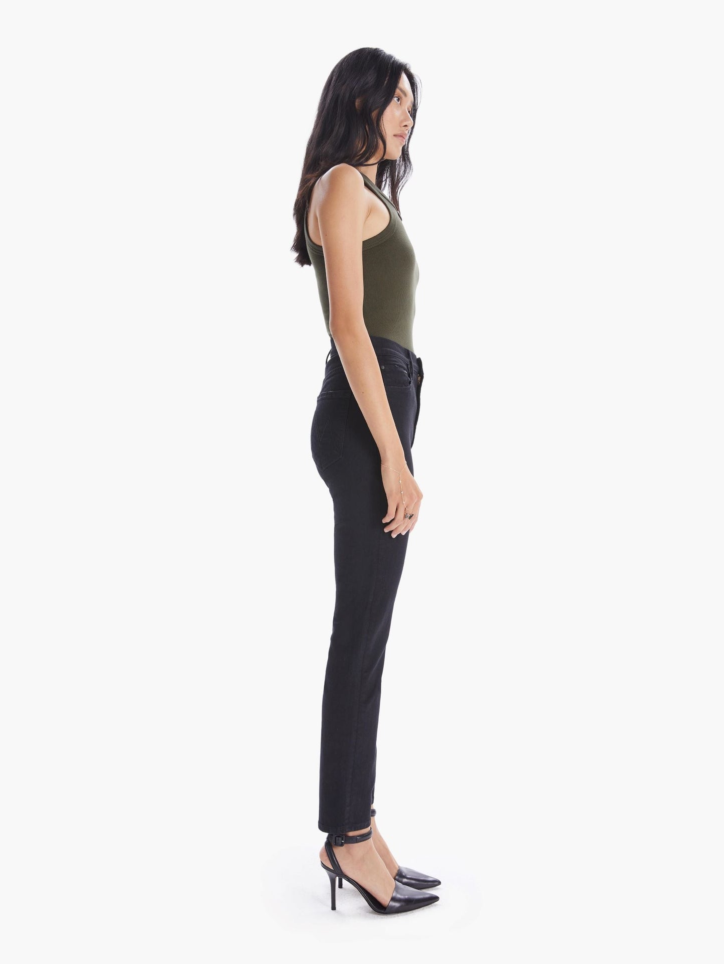 Mother Denim | High Waisted Rider Ankle - Not Guilty