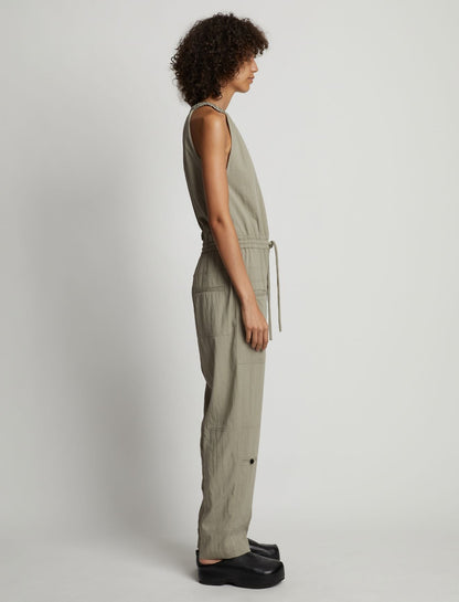 Proenza Schouler White Label | Drapey Tank Jumpsuit - Black
