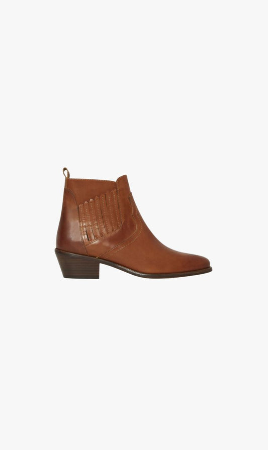 Vanessa Bruno | Low Santiagas - Cognac