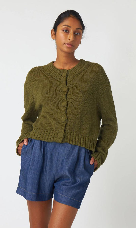 Kate Sylvester | Summer Cardigan - Olive