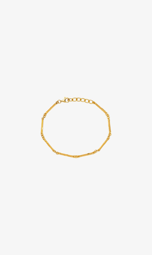 Zoe & Morgan | Ameena Bracelet - 22k Gold Plate