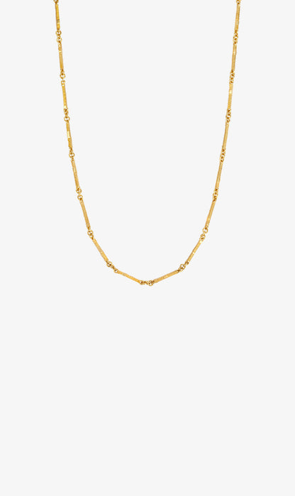 Zoe & Morgan | Ameena Chain 50cm - 22k Gold Plate