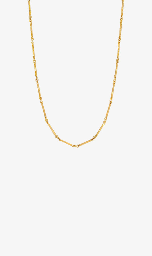 Zoe & Morgan | Ameena Chain 50cm - 22k Gold Plate