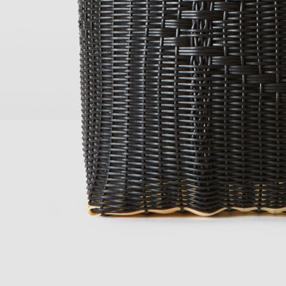 Palorosa | Medium Tote Basket - Black
