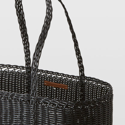 Palorosa | Medium Tote Basket - Black