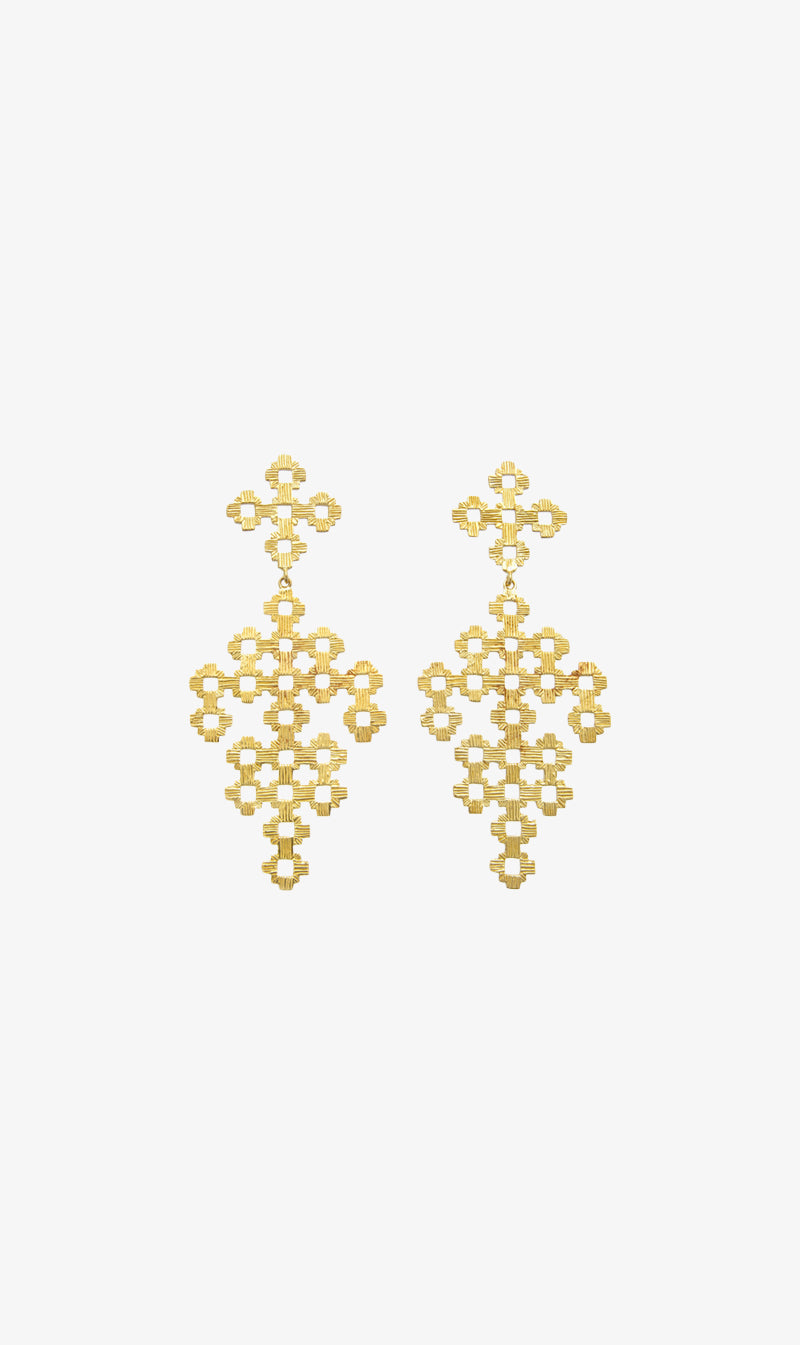Zoe & Morgan | Chimi Earrings - Gold