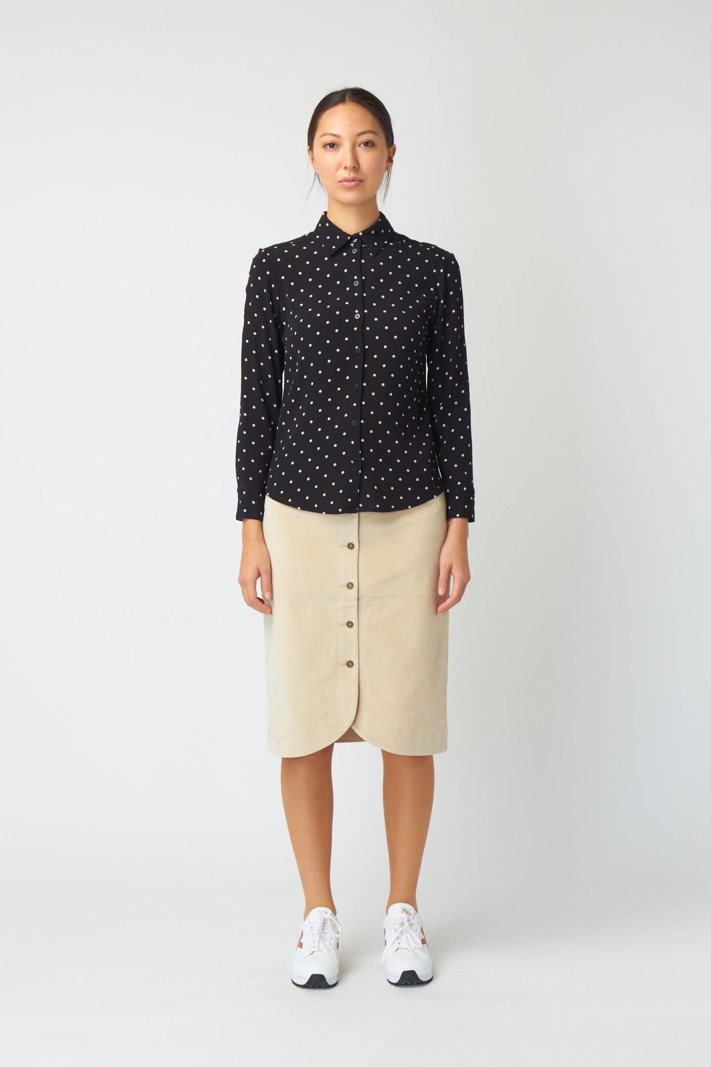 Kate Sylvester | Dotty Shirt - Black