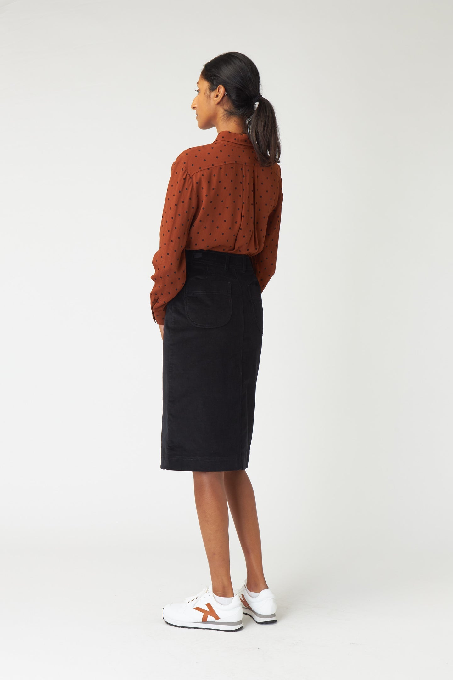 Kate Sylvester | Dotty Shirt - Tobacco
