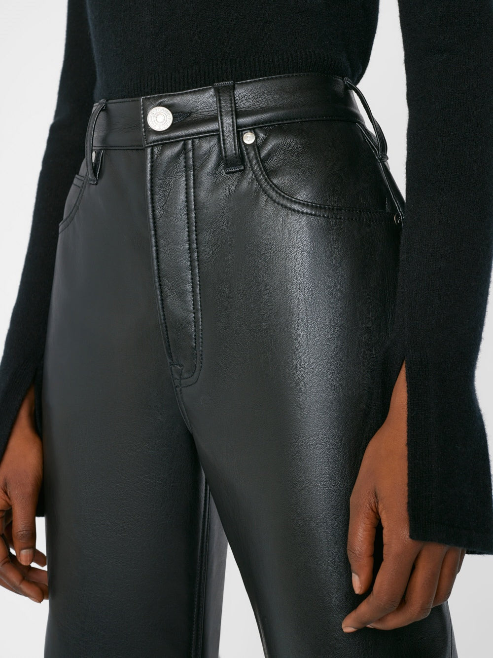 Frame Denim | Le High N Tight Straight - Noir