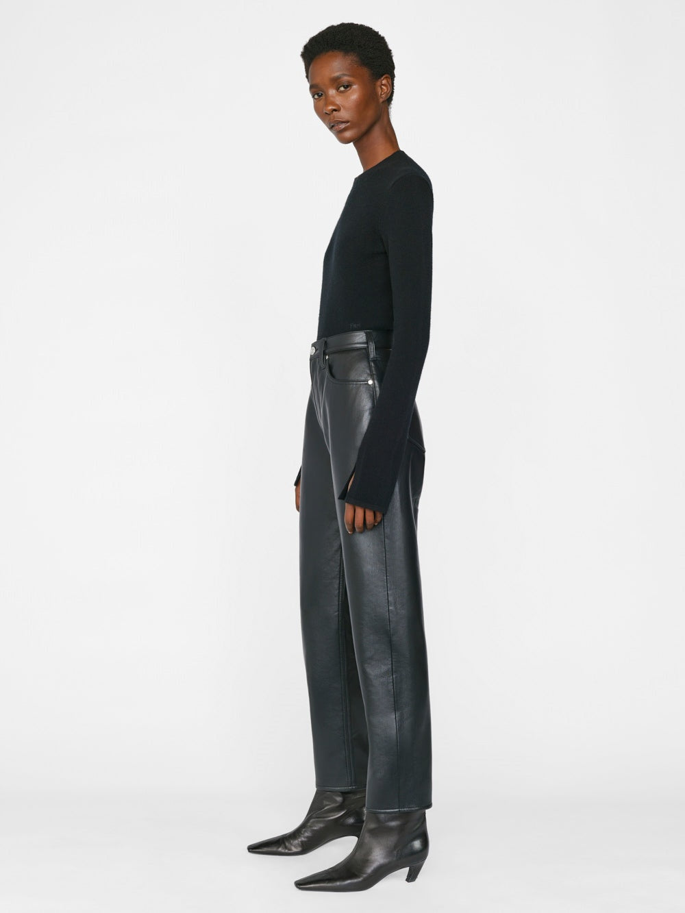 Frame Denim | Le High N Tight Straight - Noir