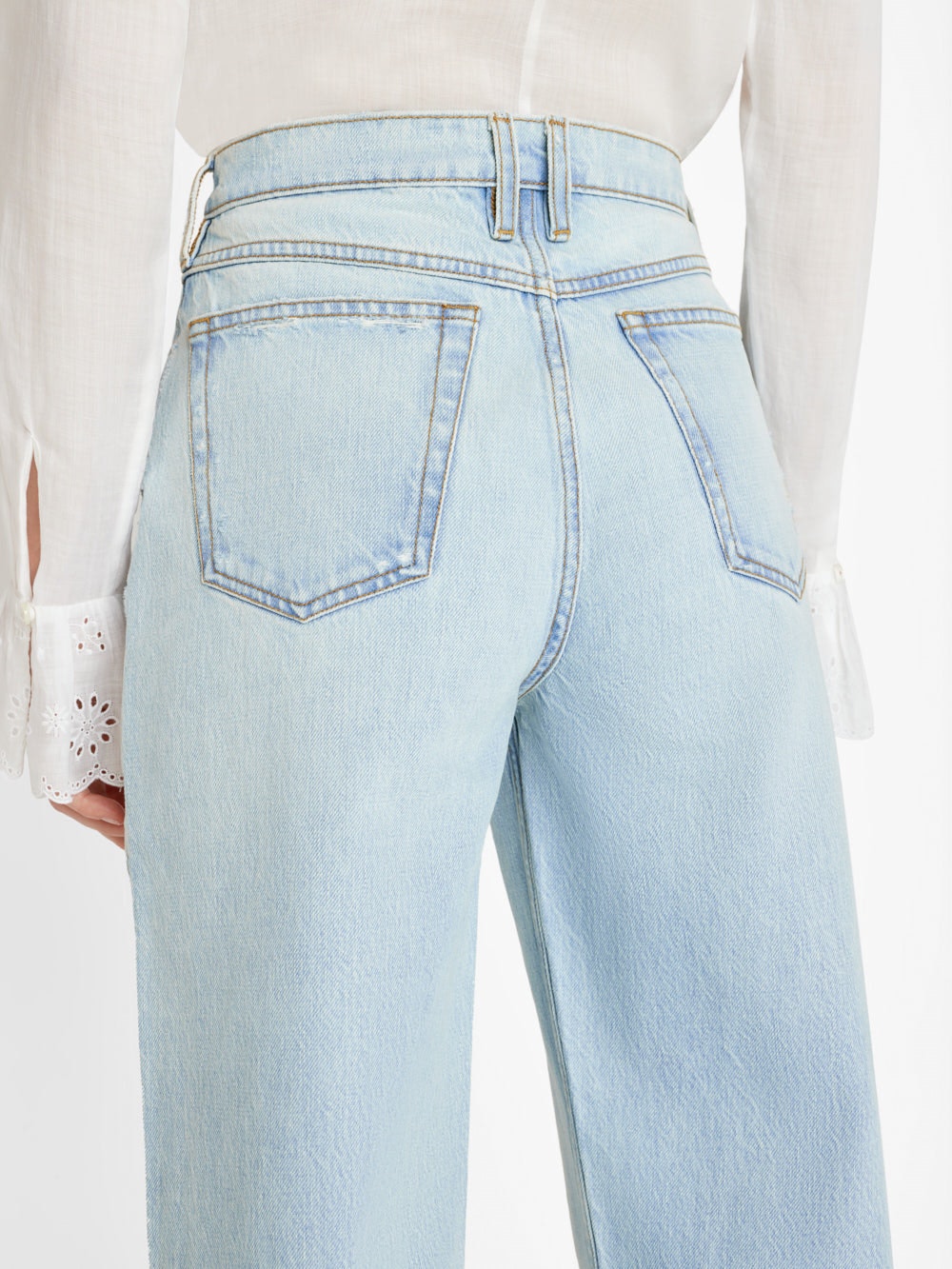 Frame Denim | Le High N Tight Wide Crop - Legacy Chew
