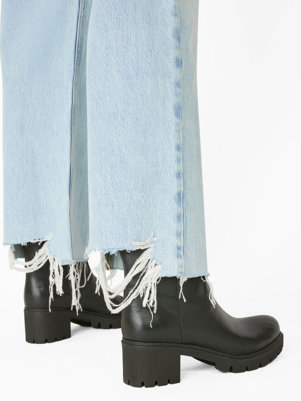 Frame Denim | Le High N Tight Wide Crop - Legacy Chew