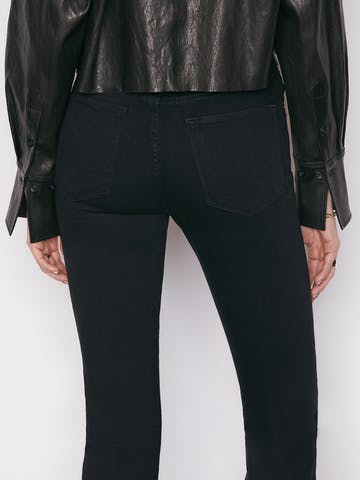 Frame Denim | Le High Straight Jean - Film Noir