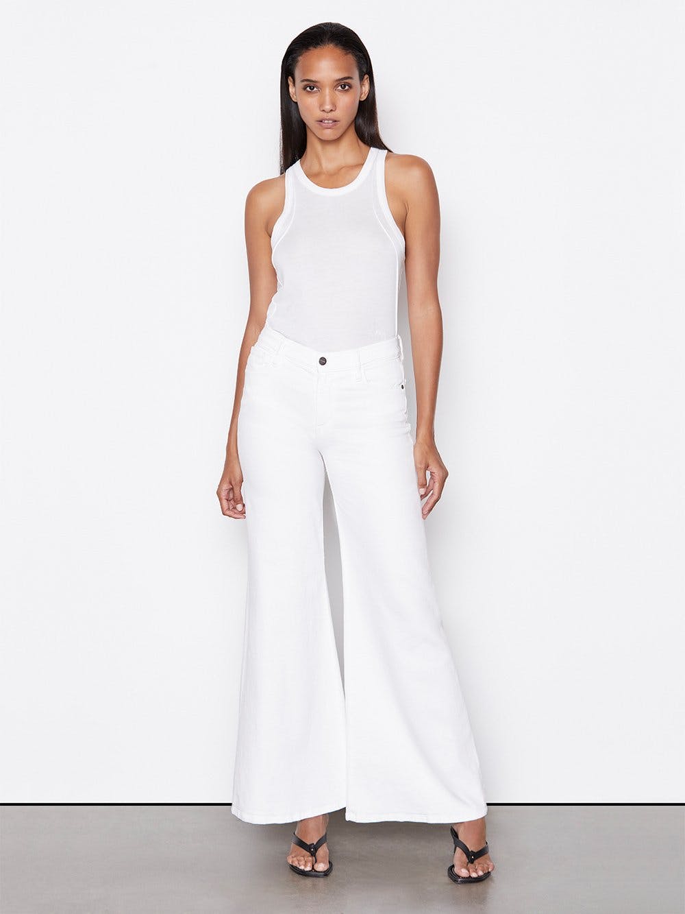 Frame Denim | Le Palazzo Pant - Blanc