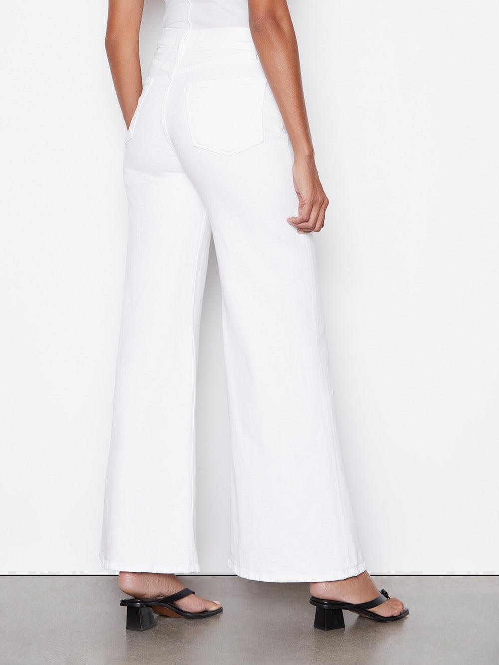 Frame Denim | Le Palazzo Pant - Blanc
