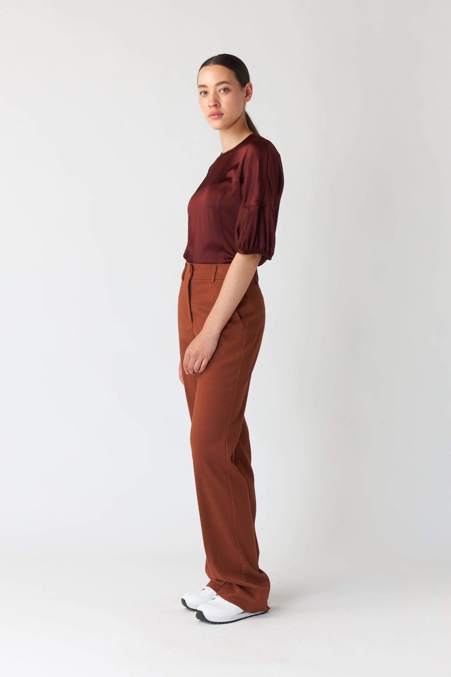 Kate Sylvester | Lara Top - Espresso
