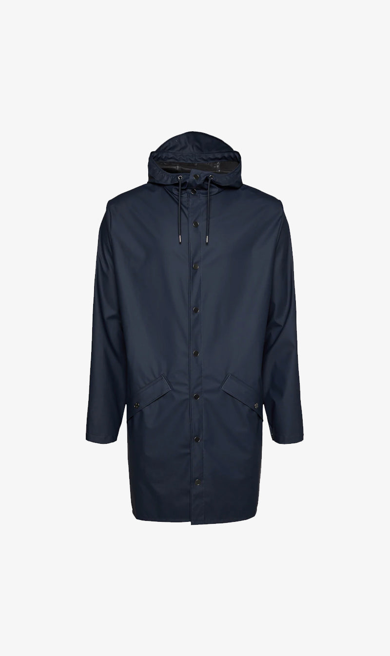 RAINS | Long Jacket - Navy