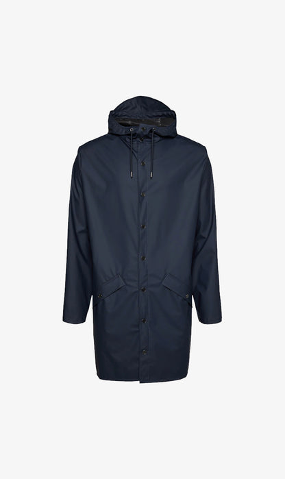 RAINS | Long Jacket - Navy