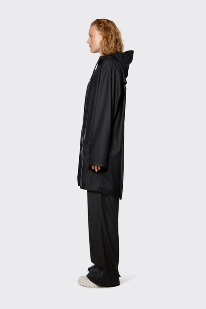 RAINS | Long Jacket - Black