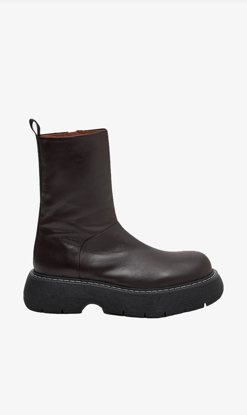 Camilla And Marc | Miki Chunky Boot - Chocolate