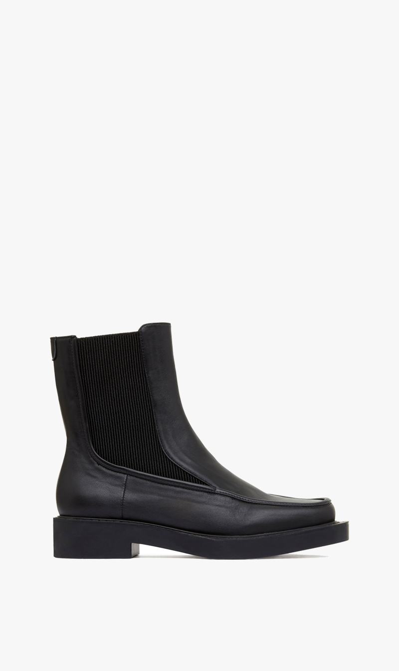 St Agni | Square Boot - Black