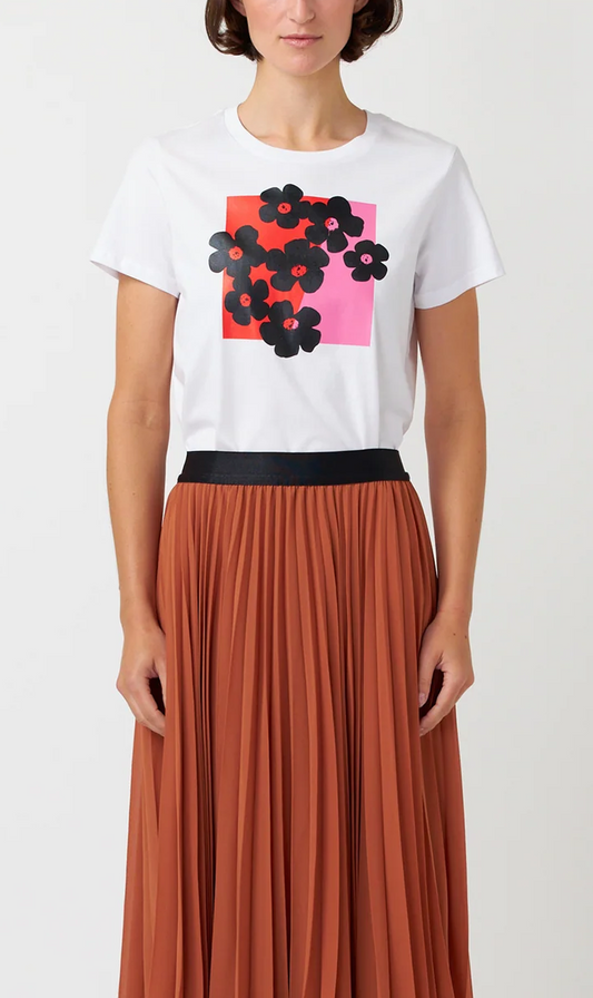 Kate Sylvester | Pop Flowers T.Shirt - White