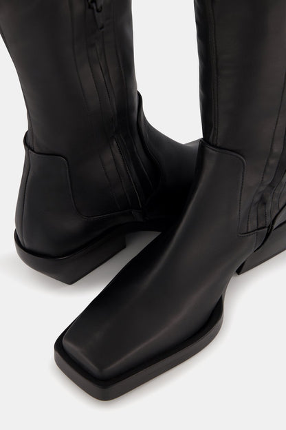 Rebe | Paris Over-The-Knee Boot - Black