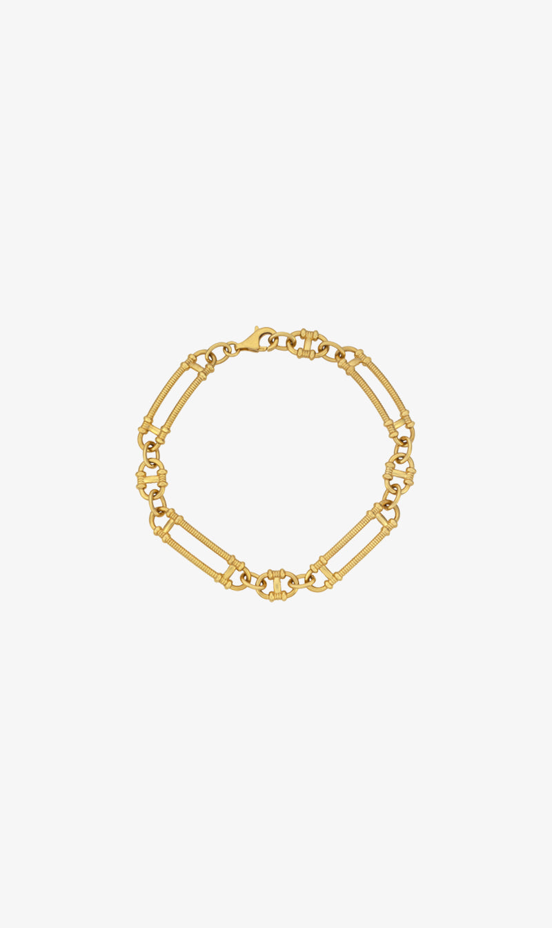 Zoe & Morgan | Prana Bracelet - 22K Gold Plated