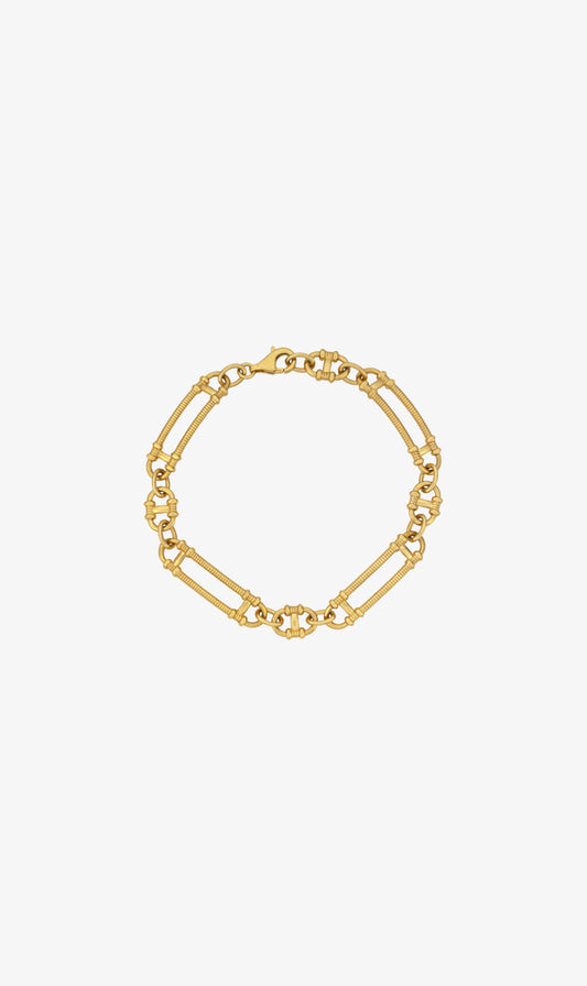 Zoe & Morgan | Prana Bracelet - 22K Gold Plated