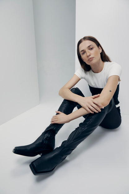 Rebe | Paris Over-The-Knee Boot - Black