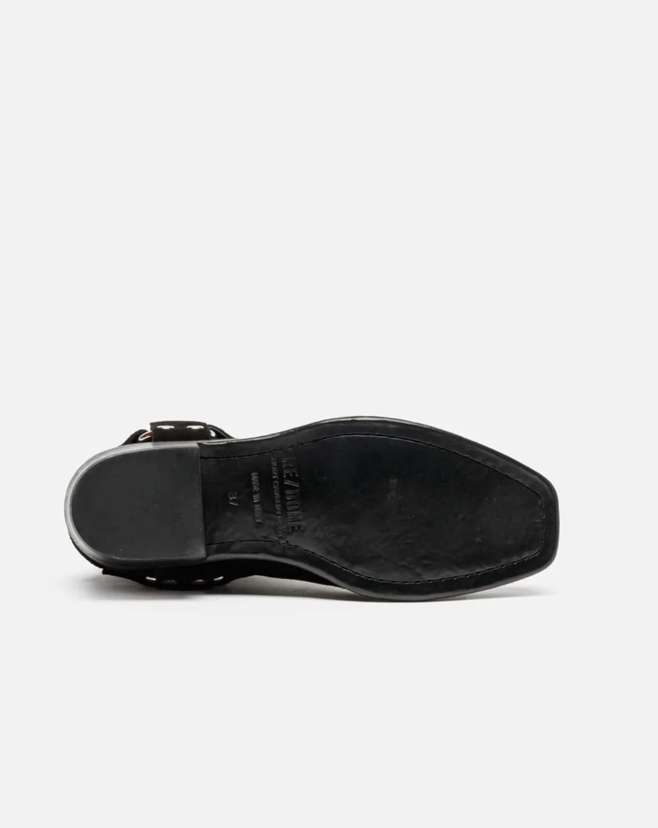RE/DONE | Cavalry Boot - Black Suede